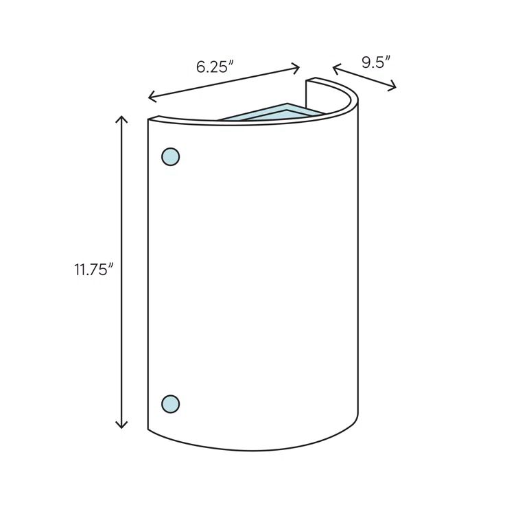 Satin Black Amber Mica Wall Sconce Light