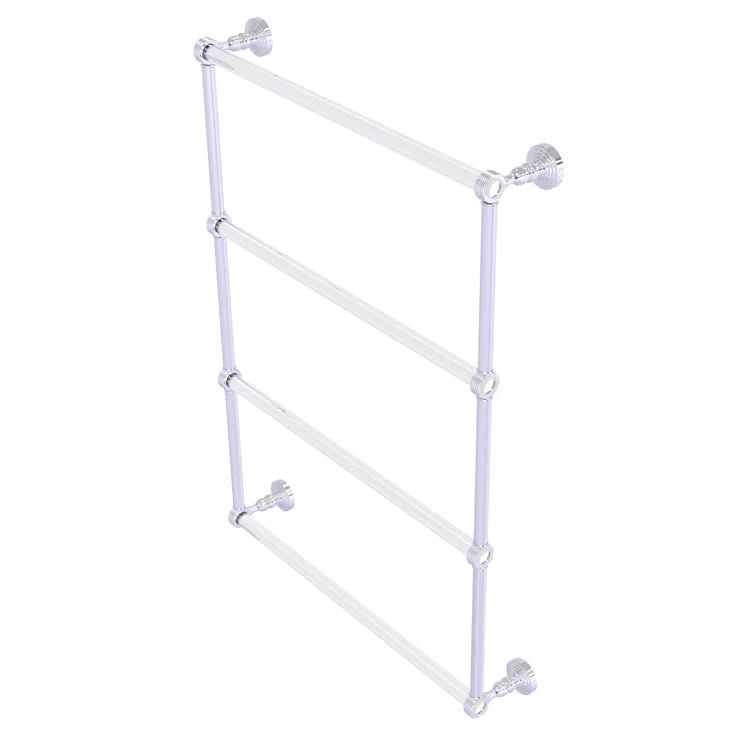 Polished Chrome 4-Tier Wall Ladder Towel Bar