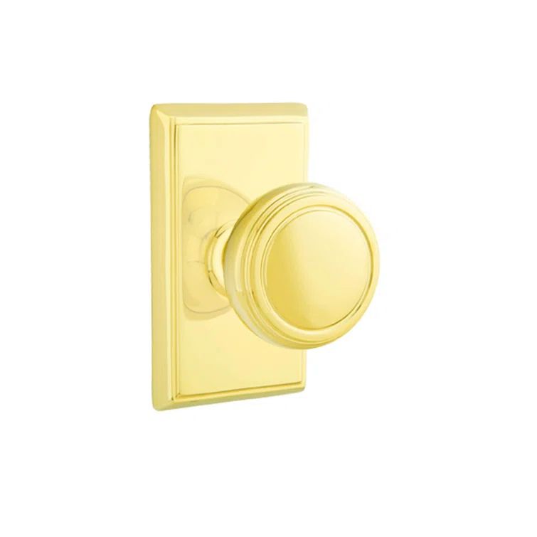 Norwich Knob with Rectangular Rose
