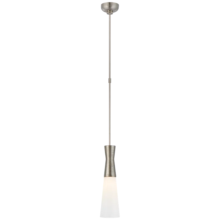 Utopia Polished Nickel 18" Indoor/Outdoor Lighting Pendant