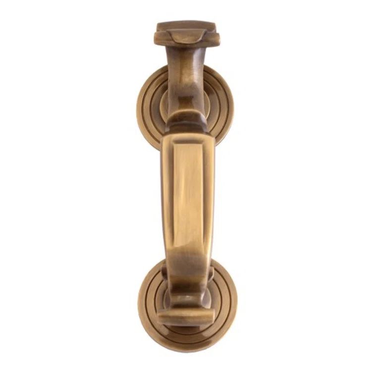 Polished Brass Traditional Doctor's Door Knocker