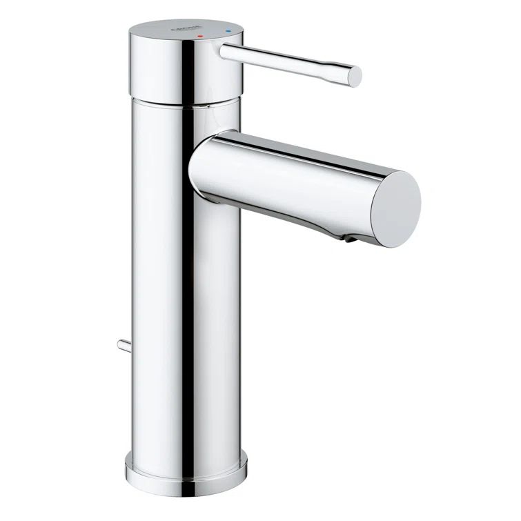 Essence StarLight Chrome Single Hole Bathroom Faucet