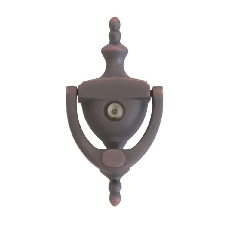 Venetian Bronze 6" Traditional Exterior Door Knocker