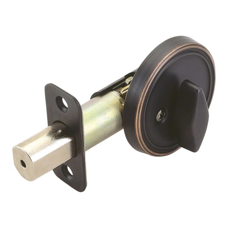 Oil Rubbed Bronze Single Cylinder Deadbolt