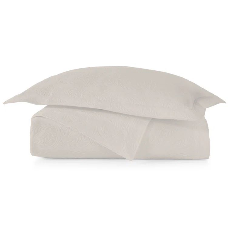 Vienna Linen Cotton Floral Queen Coverlet