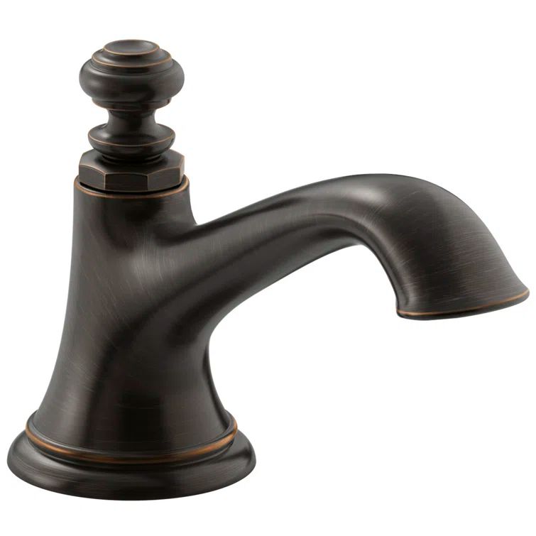 Artifacts Vintage Bell-Shaped Oil-Rubbed Bronze Bathroom Sink Spout