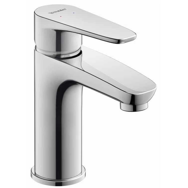 B.1 Series 6.125" Chrome Gloss Single Hole Bathroom Faucet