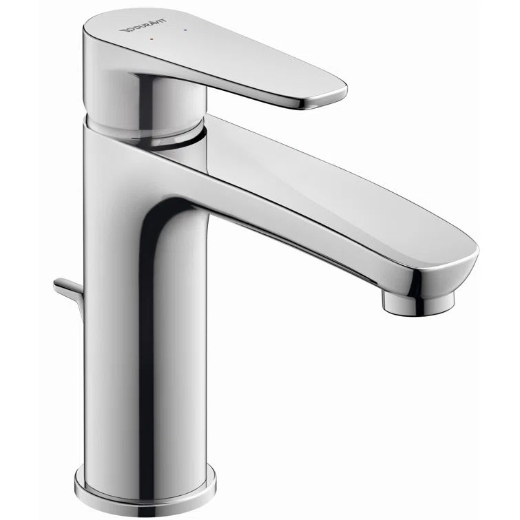 Sleek Chrome Single Handle Low Arc Bathroom Faucet