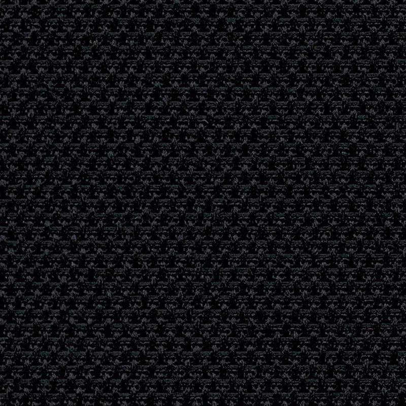 Black Metal and Fabric Stackable Guest Chair with Arms