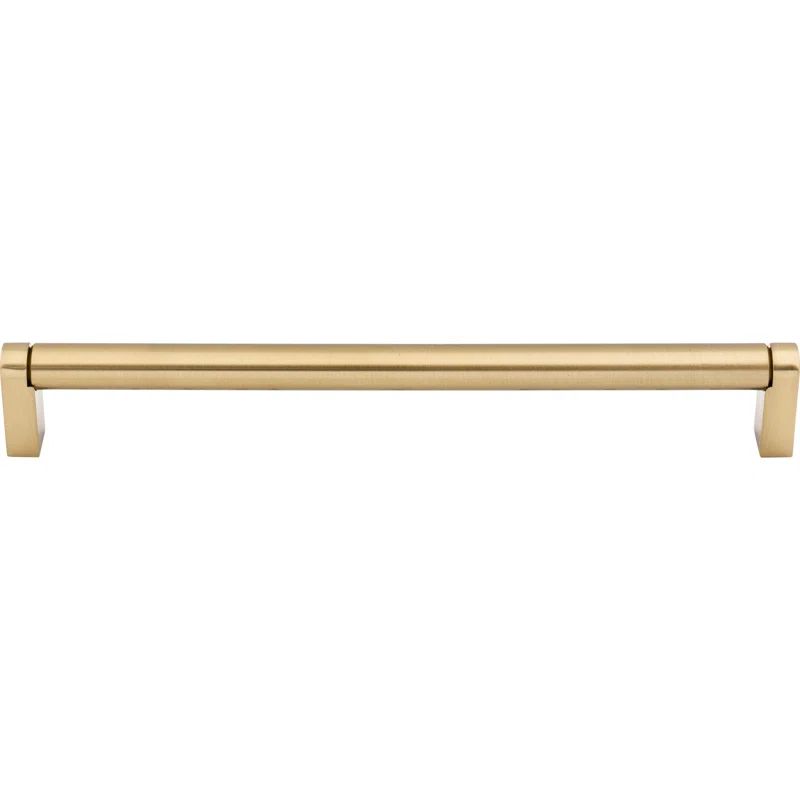 Honey Bronze Modern Bar Pull with Mounting Hardware