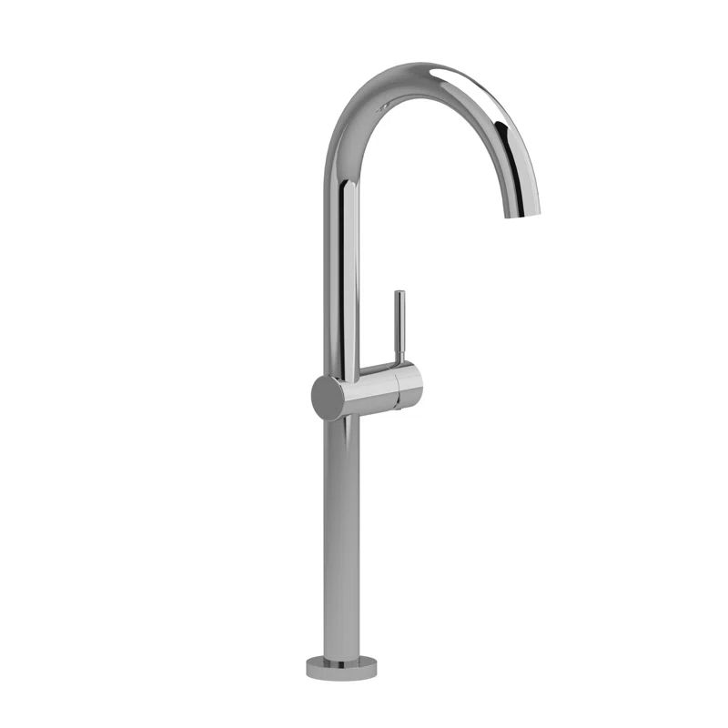 Riu Single Handle Deck Mounted Chrome Vessel Faucet