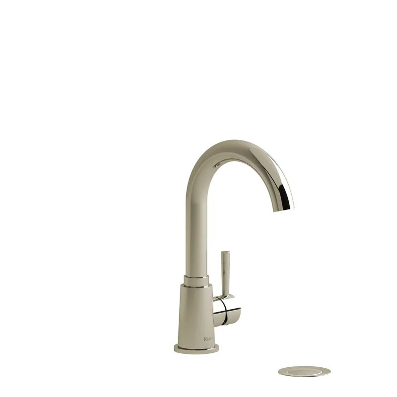 Pallace High Arc Polished Nickel Single Lever Bathroom Faucet