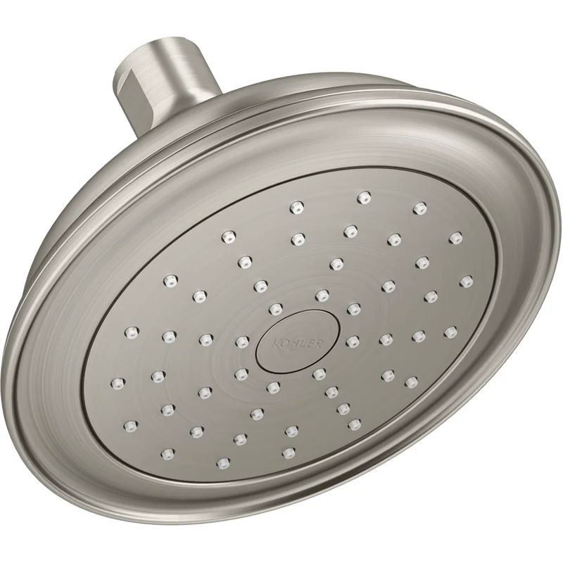 Artifacts 6" Brushed Nickel Wall Mounted Shower Head