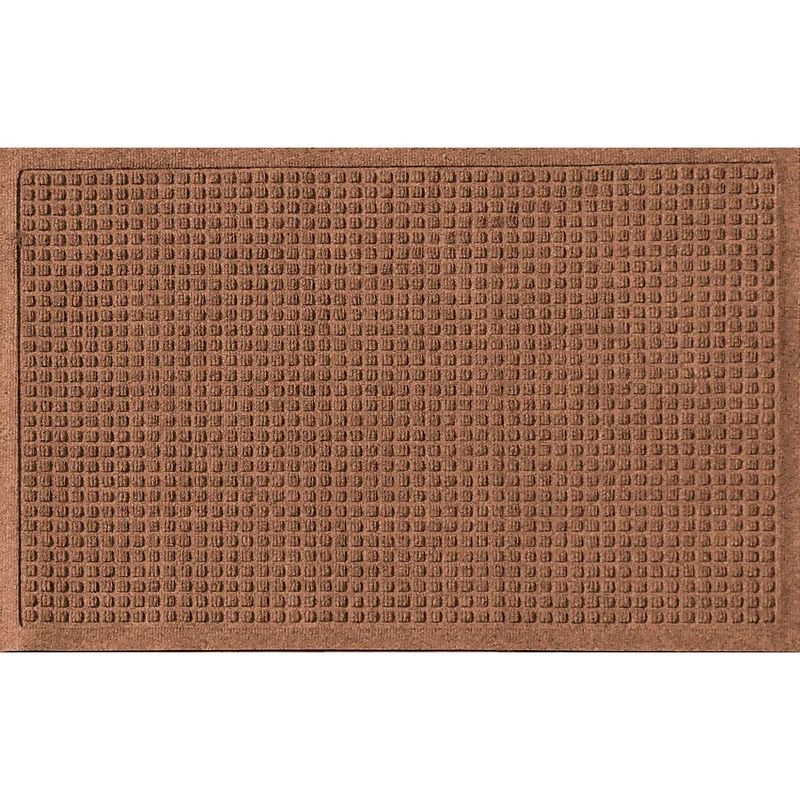 Eco-Friendly WaterHog Cubes Doormat in Dark Brown, 2'x3'