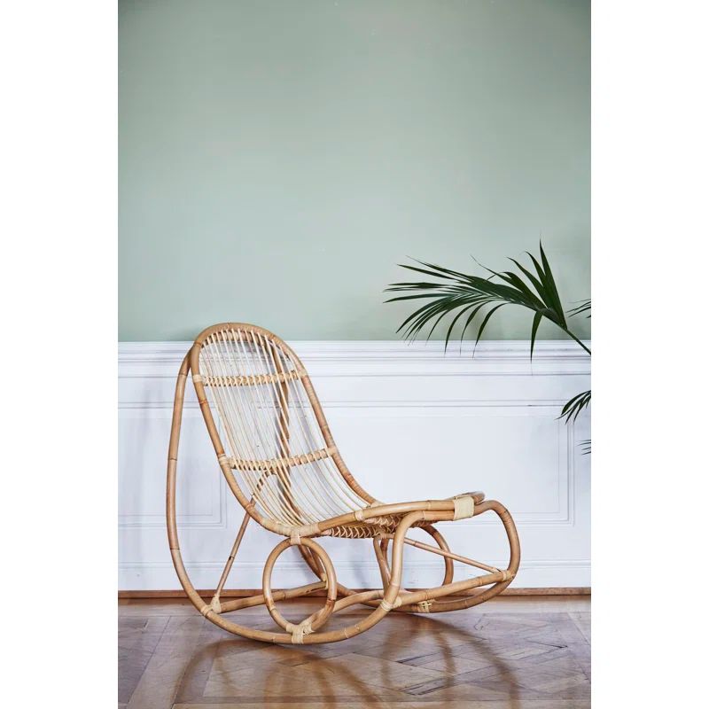 Natural Rattan Nanna Ditzel Rocking Chair