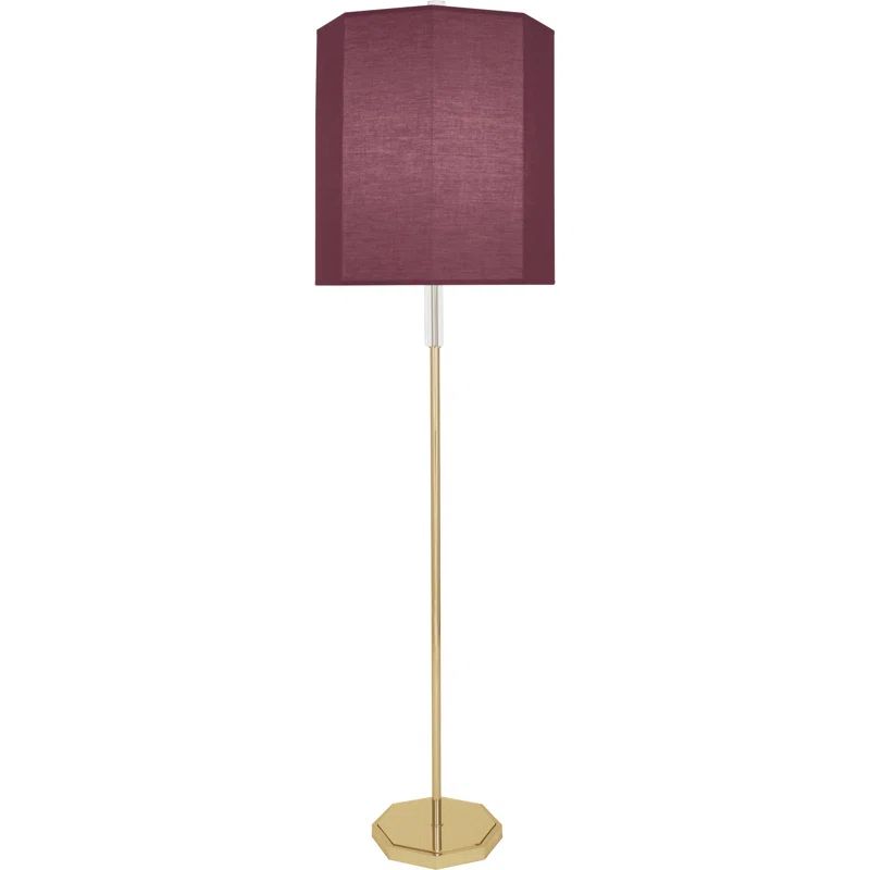 Kate 66.25'' Silver Crystal Accented Traditional Floor Lamp