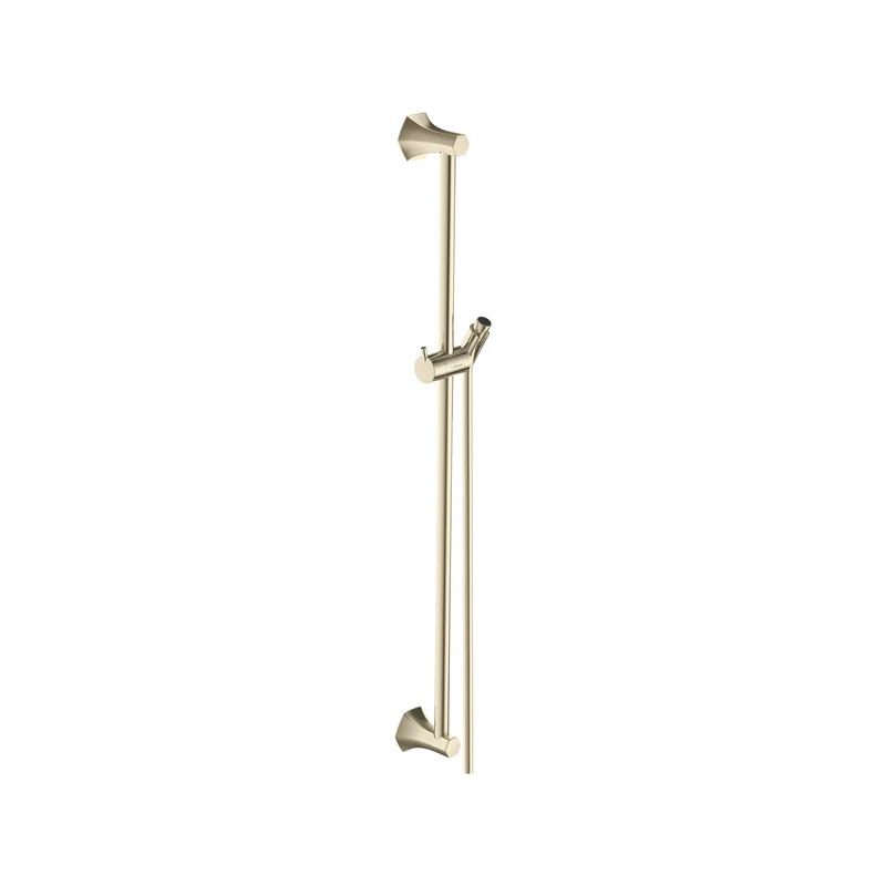 Polished Nickel 24-Inch Wall Mount Slide Bar