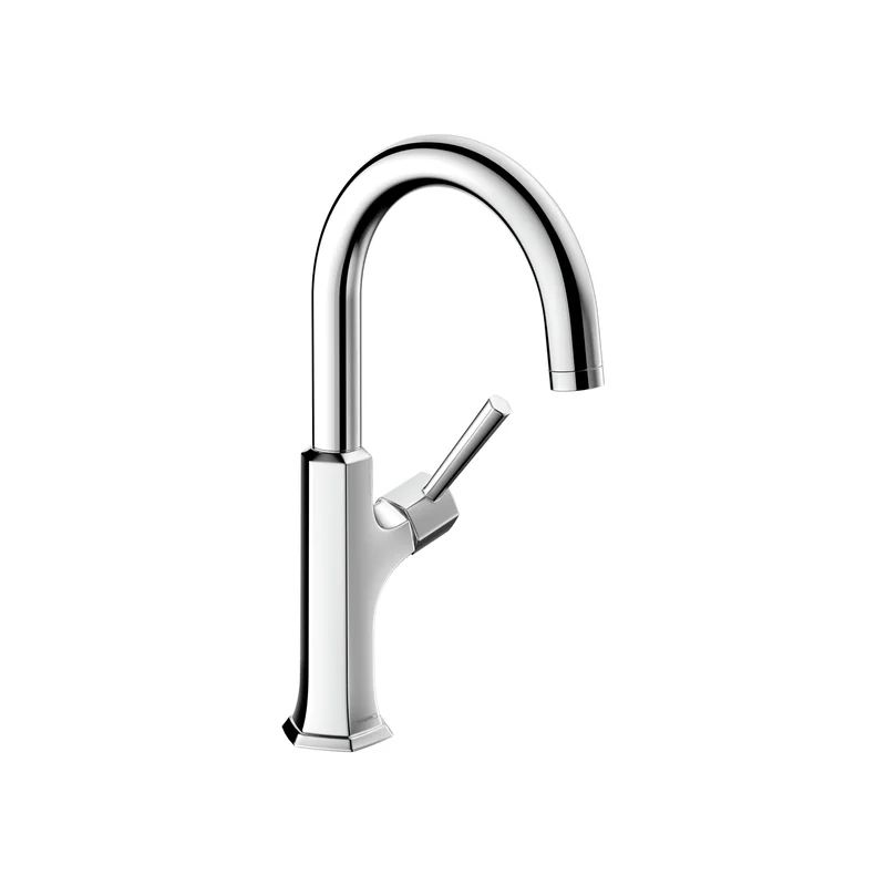 Locarno Polished Chrome Semi-Professional Bar Faucet, 1.5 GPM