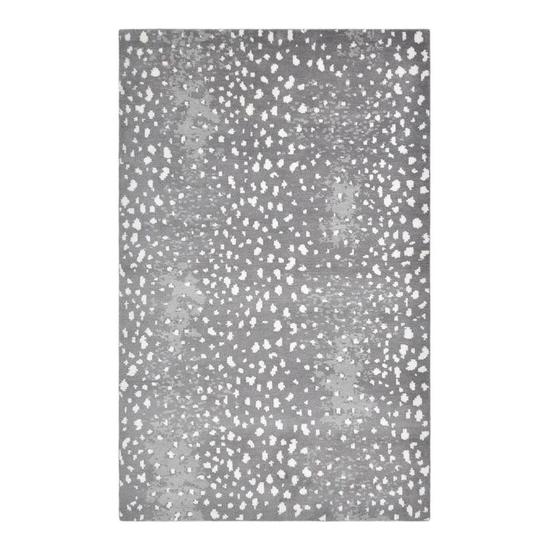 Solo Rugs Louis 8' x 10' Gray Hand-Knotted Wool-Cotton Area Rug