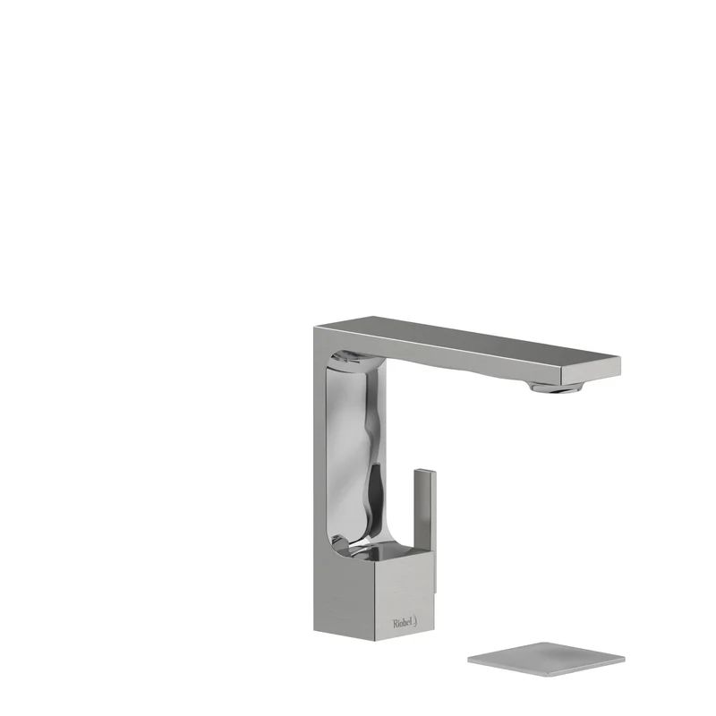 Elegant Single Handle Chrome Lavatory Faucet with Ceramic Disc Valve