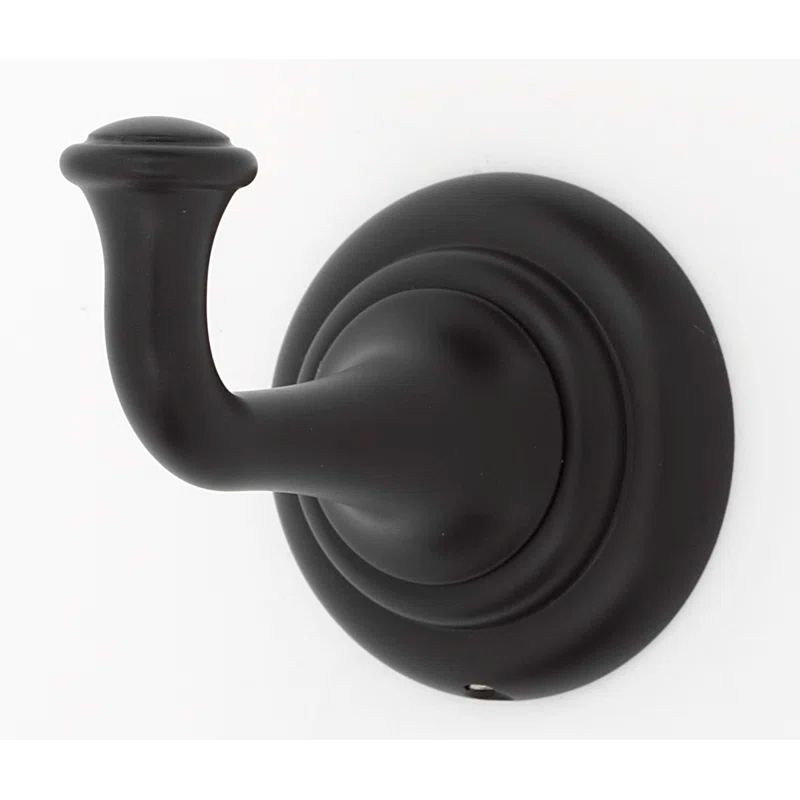 Matte Black Wall Mounted Robe Hook