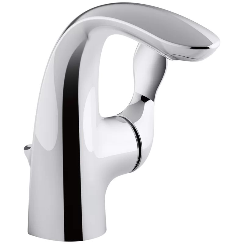 Refinia 6.875'' Modern Chrome Single-Handle Bathroom Faucet