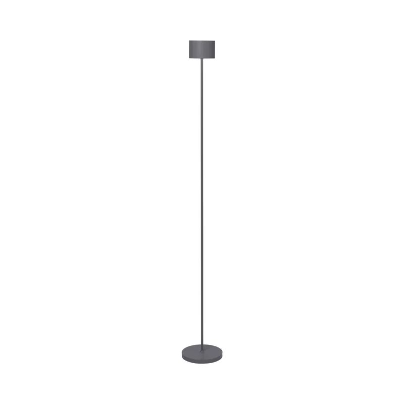 Farol Warm Gray 45.3'' Mobile Rechargeable LED Floor Lamp