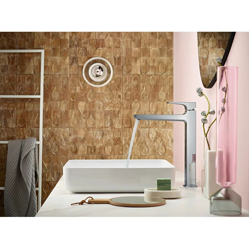 Modern Black Widespread Brass Bathroom Faucet