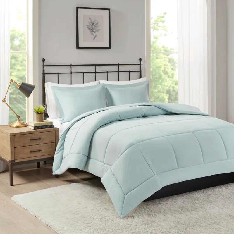Ivory Full Down Alternative Microfiber Comforter Set