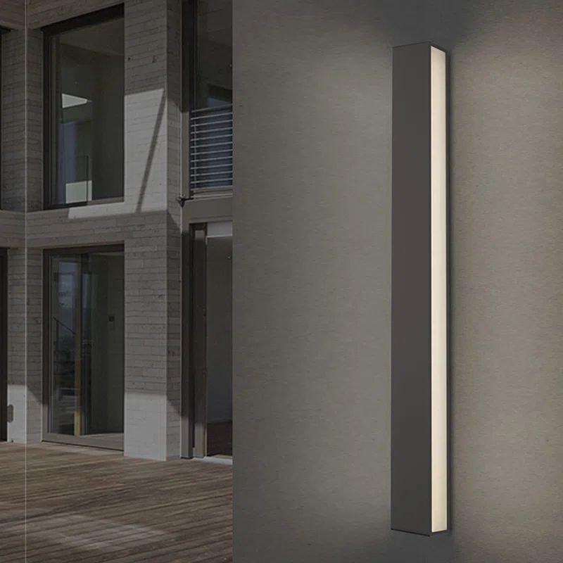 Bronze 36" Dimmable Direct Wired LED Wall Sconce