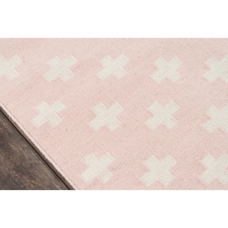 Topanga Wool Pink/White Rug