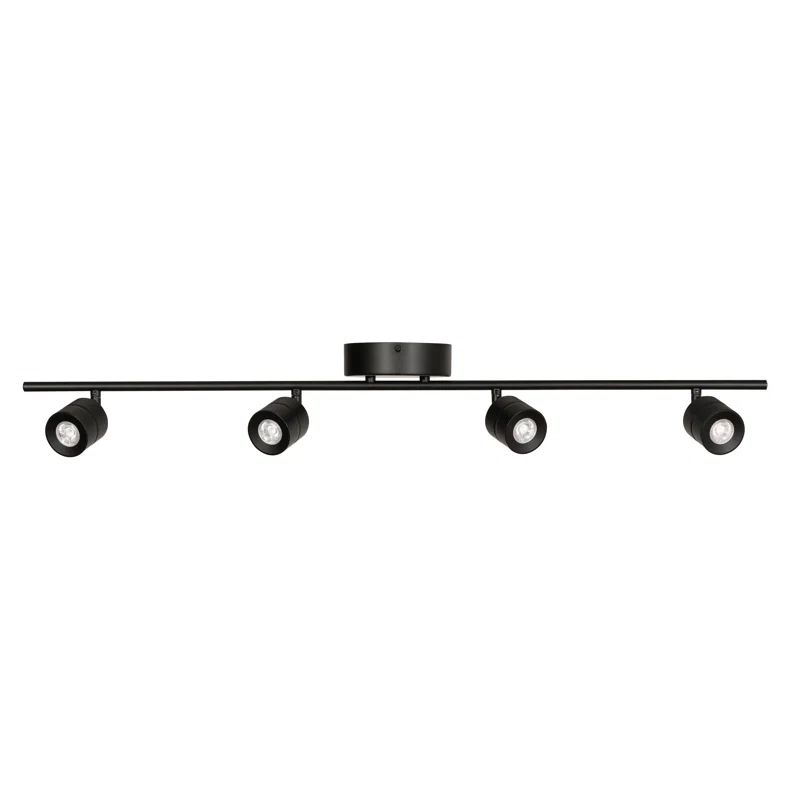 Core Black Steel 38.5" LED Fixed Rail Light with Dimmable Feature