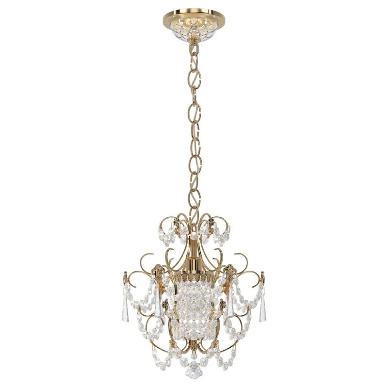 Aurelia 12.5'' Handcrafted Crystal Heirloom Pendant Light