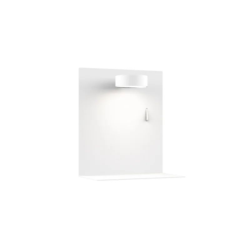 Dresden White LED Dimmable Wall Sconce 8'' Height