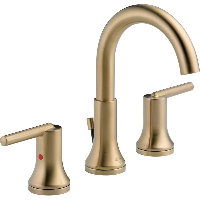 Delta Trinsic Champagne Bronze Widespread Bathroom Faucet