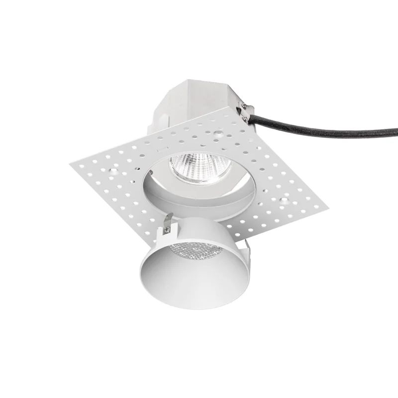 Aether 5.25'' White Aluminum LED Recessed Lighting Kit