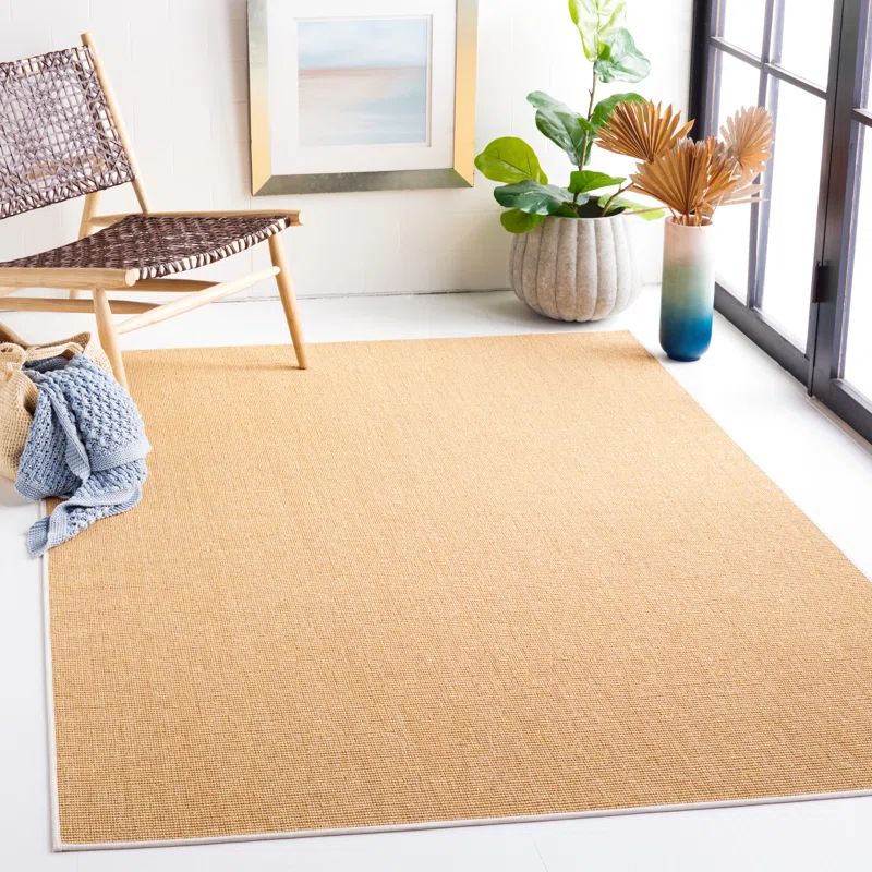 Hand-Knotted Natural & White Wool-Cotton-Silk 9' x 12' Rug