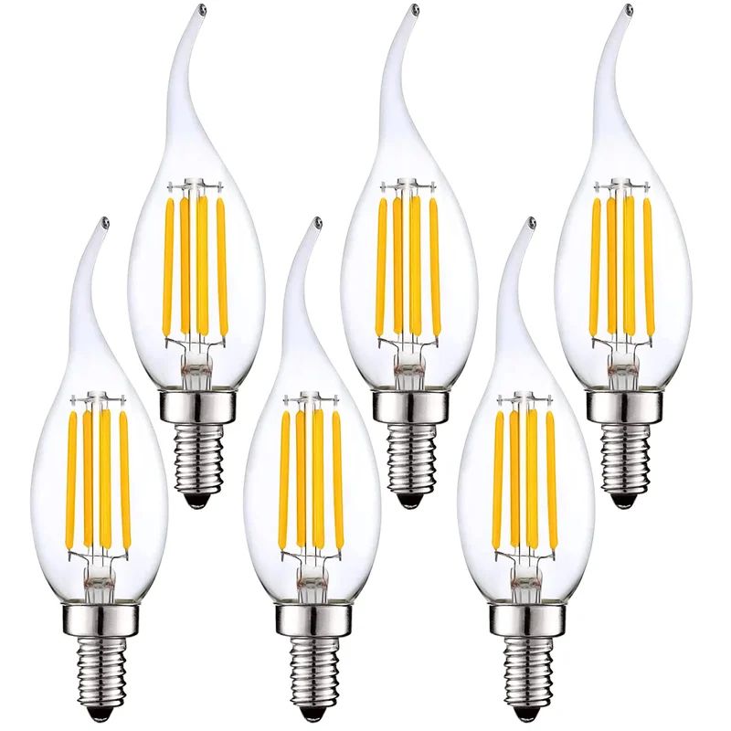 Clear Dimmable LED Edison Screw-in Decorative Bulb