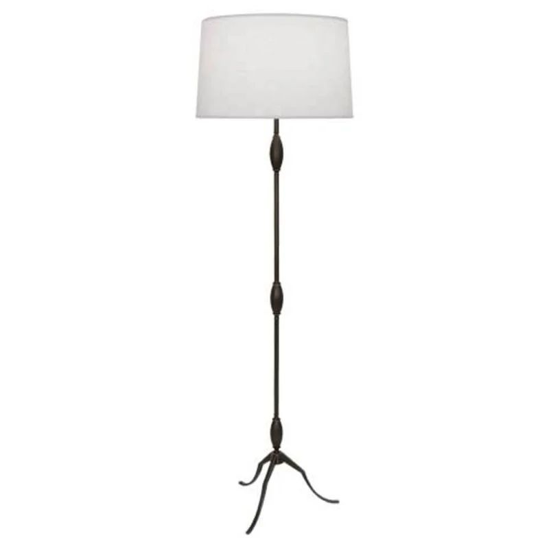 Grace 64'' Bronze Floor Lamp with Fabric Shade