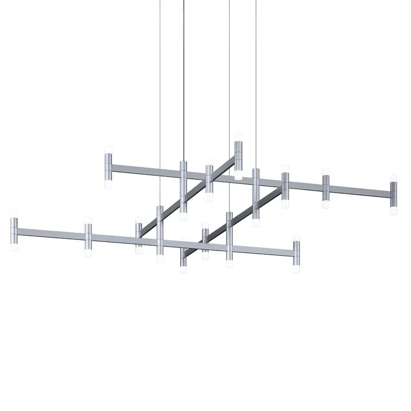 Systema Staccato 28-Light LED Aluminum Drum Pendant