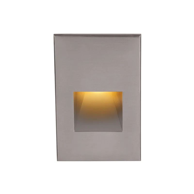 Sleek Stainless Steel Dimmable LED Step and Wall Light