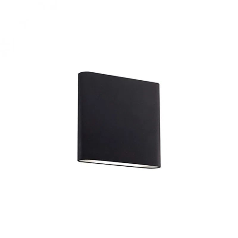 Black Aluminum Dimmable LED Wall Sconce