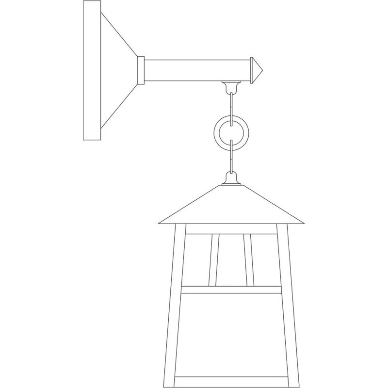 Arroyo Craftsman Raymond Wall Light