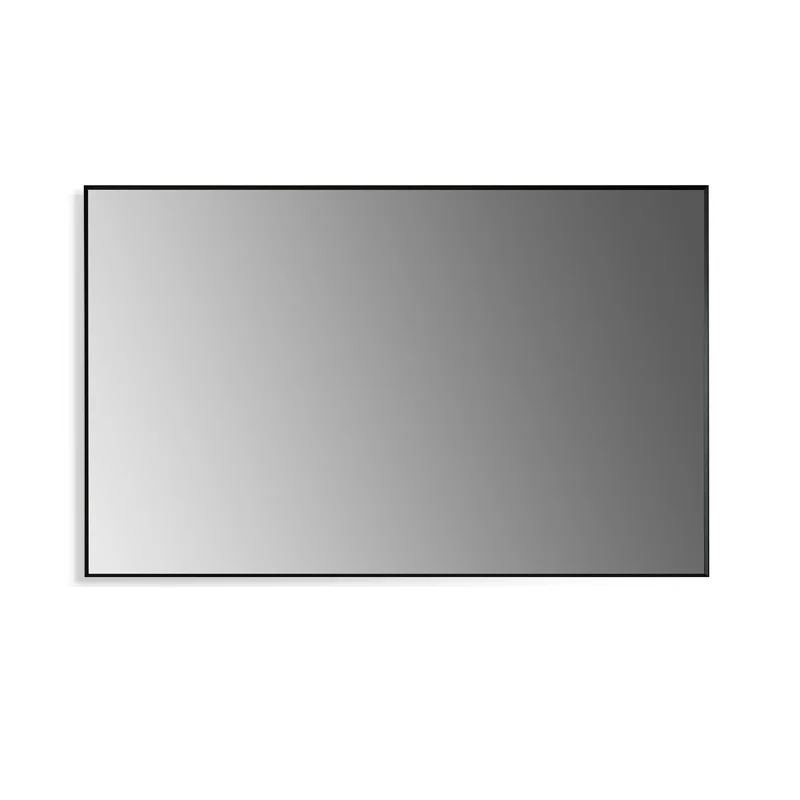 Elegant 48" Silver and Gold Aluminum Bathroom Vanity Mirror