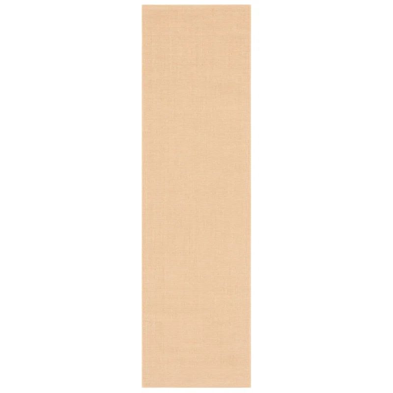 Natural Hand-knotted Wool Runner Rug, 2'3" x 12'
