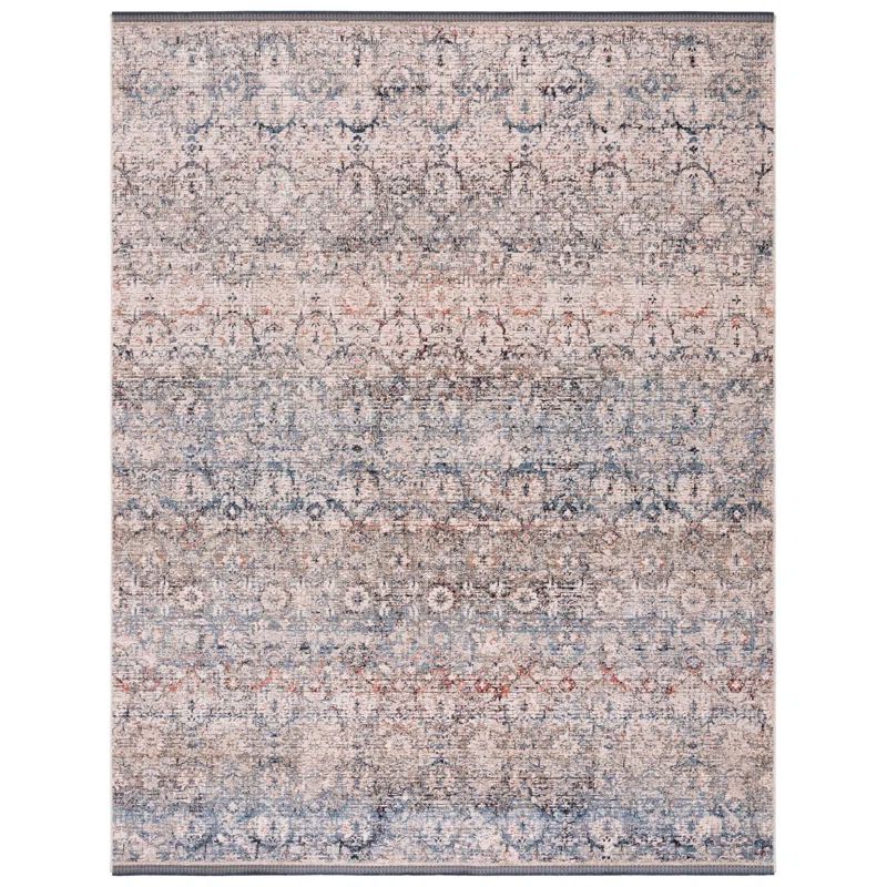 Eco-Friendly Hand-Knotted Black Wool 9' x 12' Area Rug