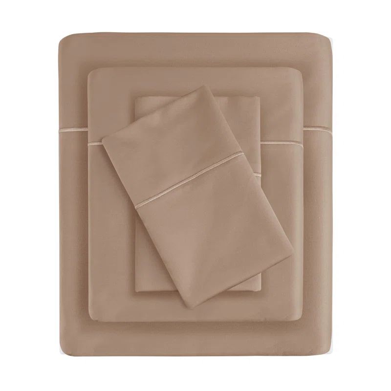 600 Thread Count Rose Gold Pima Cotton King Sheet Set