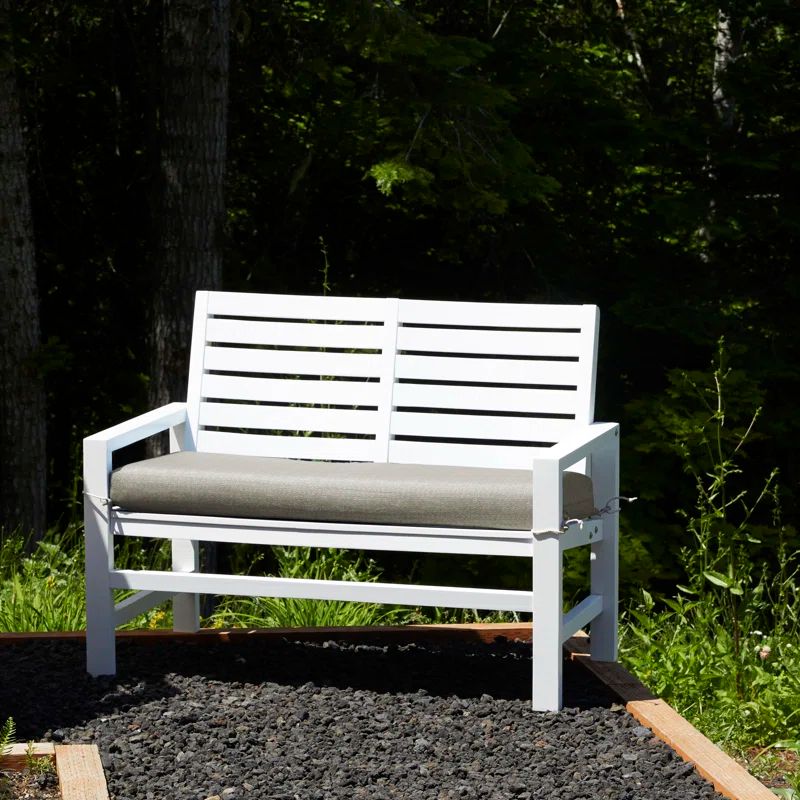 Moon Rock Water-Resistant Outdoor Bench Cushion 59" x 18"