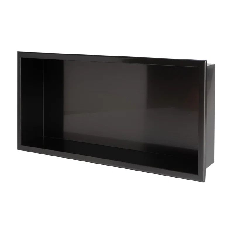 Adhesive Stainless Steel Shower Shelf