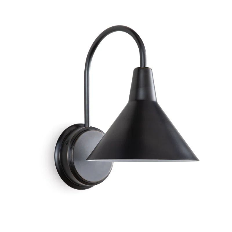 Oil Rubbed Bronze Industrial Direct Wired 1-Light Sconce